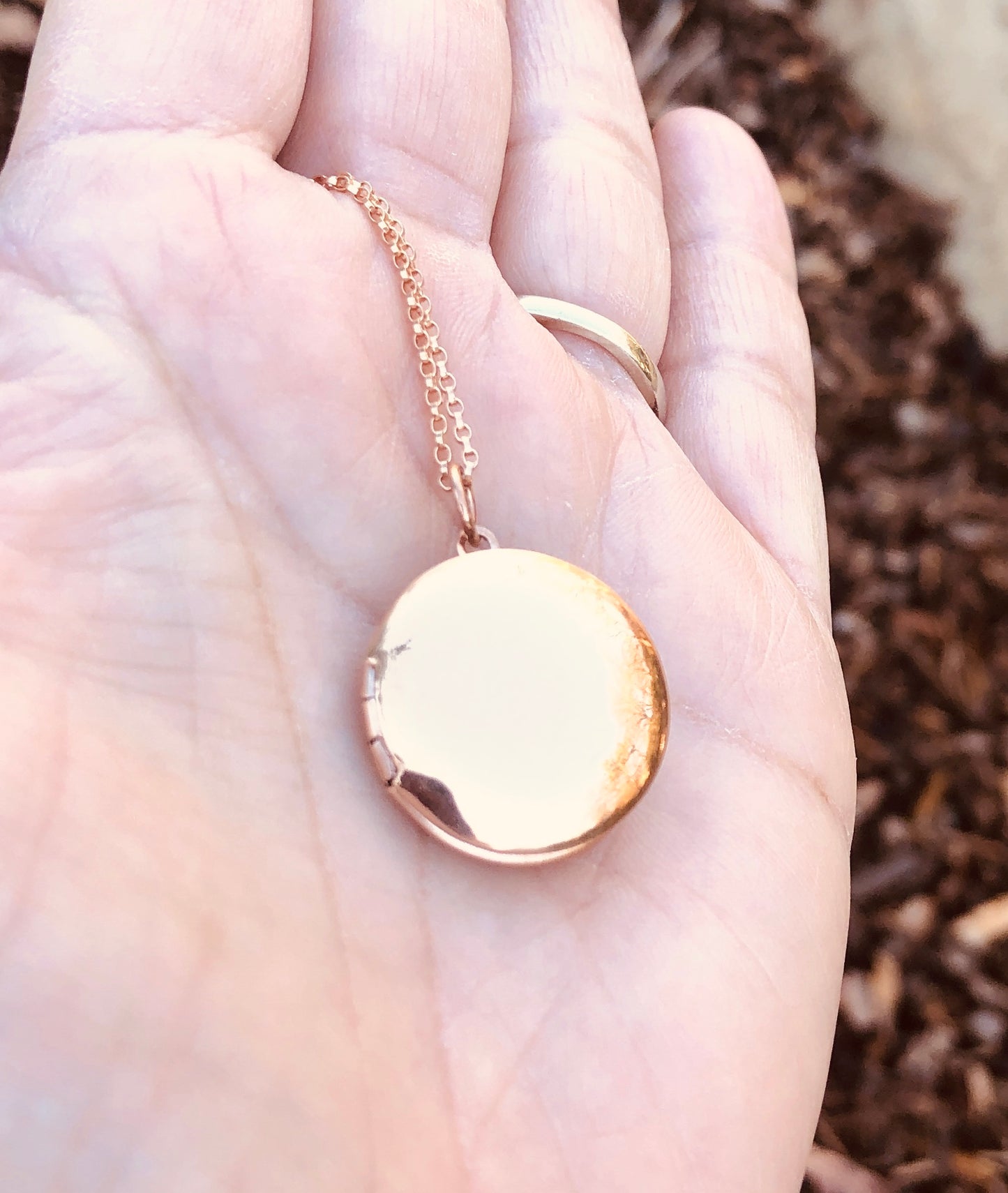 Rose Gold Personalized Locket - Natashaaloha, jewelry, bracelets, necklace, keychains, fishing lures, gifts for men, charms, personalized,