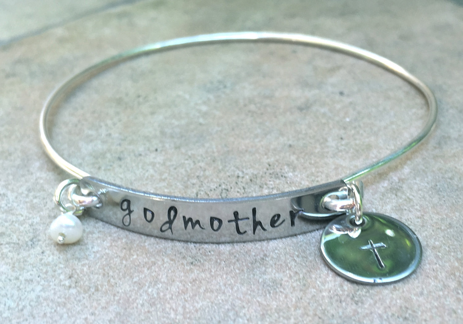 Godmother Bracelet, Godmother Gifts, Baptism Gifts, Personalized