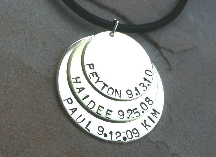 Men's Necklace, Boyfriend Necklace, Husband Necklace, personalized for dad, father necklace, dad necklace, gifts for dad, - Natashaaloha, jewelry, bracelets, necklace, keychains, fishing lures, gifts for men, charms, personalized,