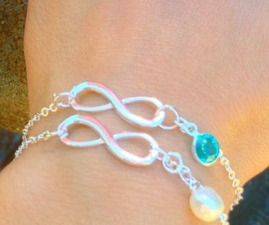 mother daughter bracelets, mother baby bracelet,bracelet, mother and child bracelet, infinity, Mothers Day, personalized infinity - Natashaaloha, jewelry, bracelets, necklace, keychains, fishing lures, gifts for men, charms, personalized,