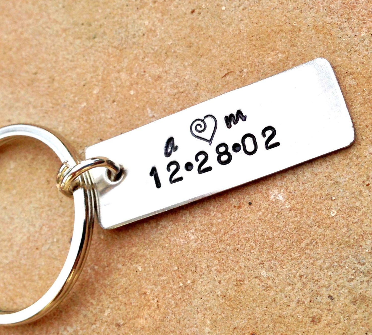 Personalized Photo Keychain, Personalized Keychain for Boyfriend