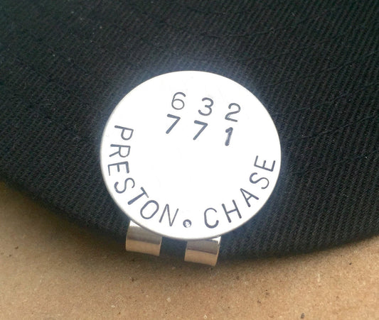 Golf Marker, Boyfriend Gifts, Golf Gifts, Husband Gift, Personalized Golf Marker, Hat Clip, Gifts for Dad, natashaaloha - Natashaaloha, jewelry, bracelets, necklace, keychains, fishing lures, gifts for men, charms, personalized,