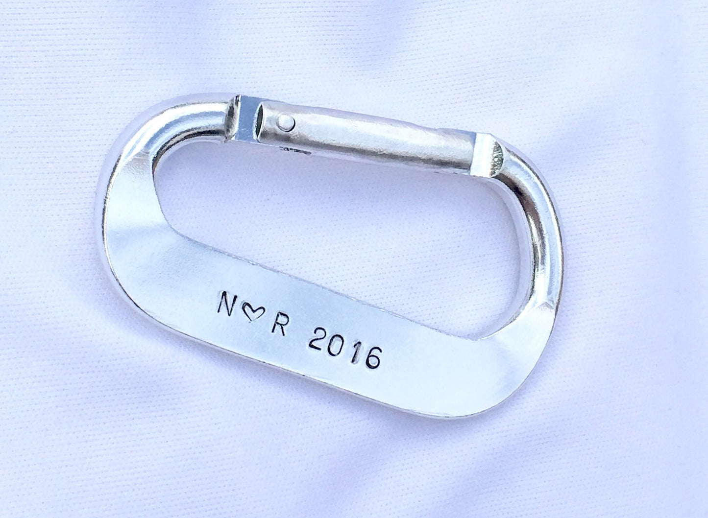 Personalized Carabiner, Featured in US Weekly, Boyfriend Gift, Fathers Day Gift, Coordinance Carabiner, natashaaloha - Natashaaloha, jewelry, bracelets, necklace, keychains, fishing lures, gifts for men, charms, personalized,