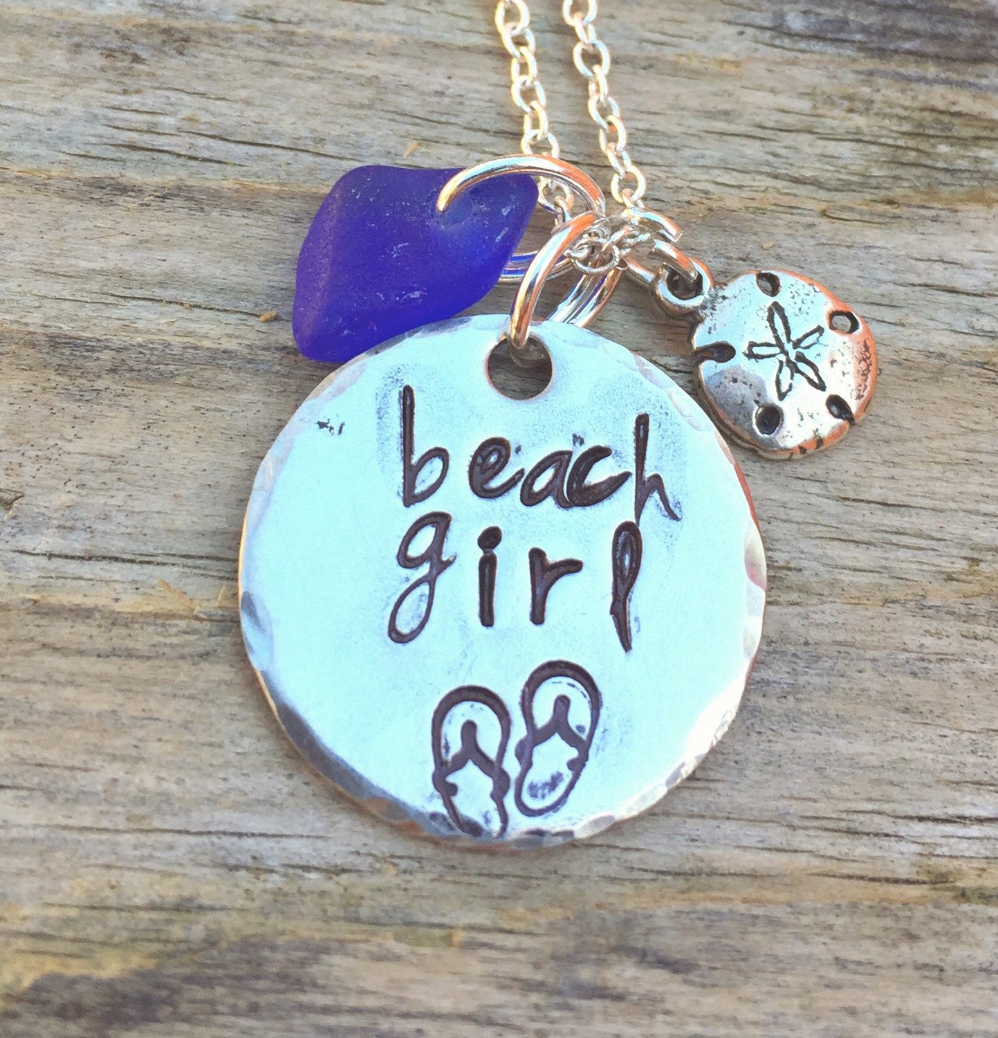 Beach Girl Necklace By Natashaaloha - Natashaaloha, jewelry, bracelets, necklace, keychains, fishing lures, gifts for men, charms, personalized,