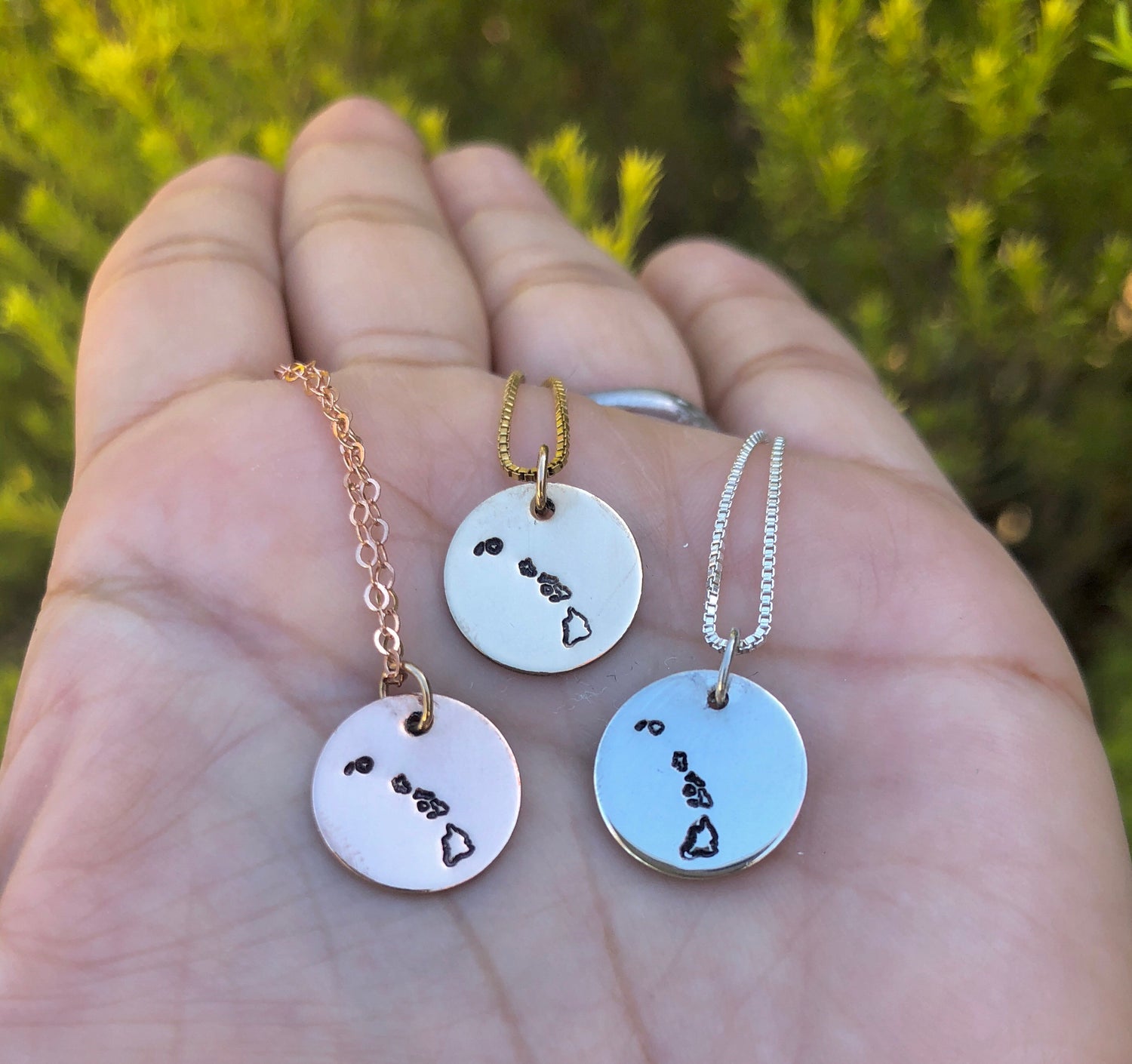 Hawaii Necklace - Natashaaloha, jewelry, bracelets, necklace, keychains, fishing lures, gifts for men, charms, personalized,