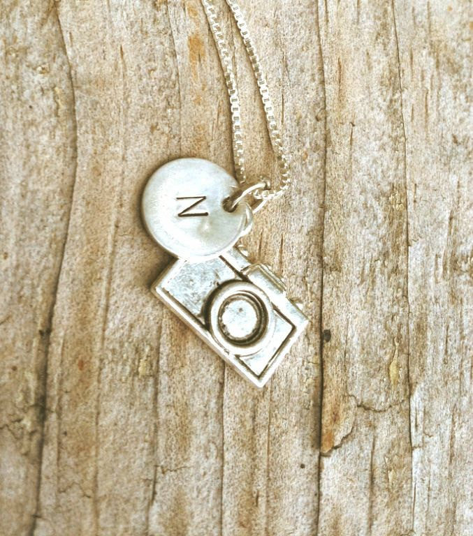 Personalized Photographer Necklace - Natashaaloha, jewelry, bracelets, necklace, keychains, fishing lures, gifts for men, charms, personalized, 