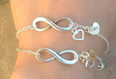 Buy BFF Infinity Friendship Bracelet. Bestie Gift, for Her, for Him, Gift  Idea Friends, Matching Bracelets, Couples, Birthday, Engraved BFF Online in  India - Etsy