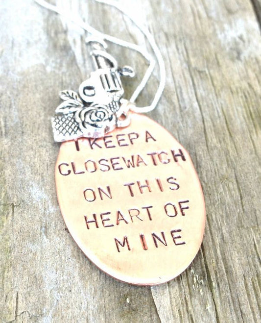 Johnny Cash Necklace, Mother's Day Gifts 2018 - Natashaaloha, jewelry, bracelets, necklace, keychains, fishing lures, gifts for men, charms, personalized,