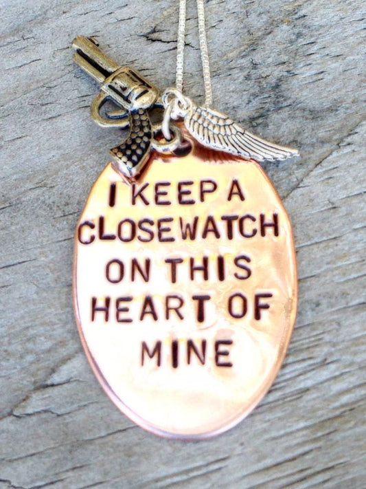 I Keep A Close Watch On This Heart Of Mine, Johnny Cash - Natashaaloha, jewelry, bracelets, necklace, keychains, fishing lures, gifts for men, charms, personalized,