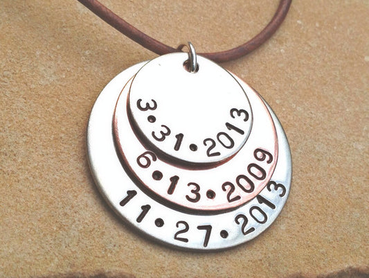 Personalized Mens Necklace, Boyfriend Necklace, Christmas Gifts For Dad - Natashaaloha, jewelry, bracelets, necklace, keychains, fishing lures, gifts for men, charms, personalized,