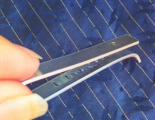 Tie Bar, Boyfriend Gift,Personalized Tie Bar,Groomsmen Gifts, Hand Stamped Tie Bars, natashaaloha - Natashaaloha, jewelry, bracelets, necklace, keychains, fishing lures, gifts for men, charms, personalized, 