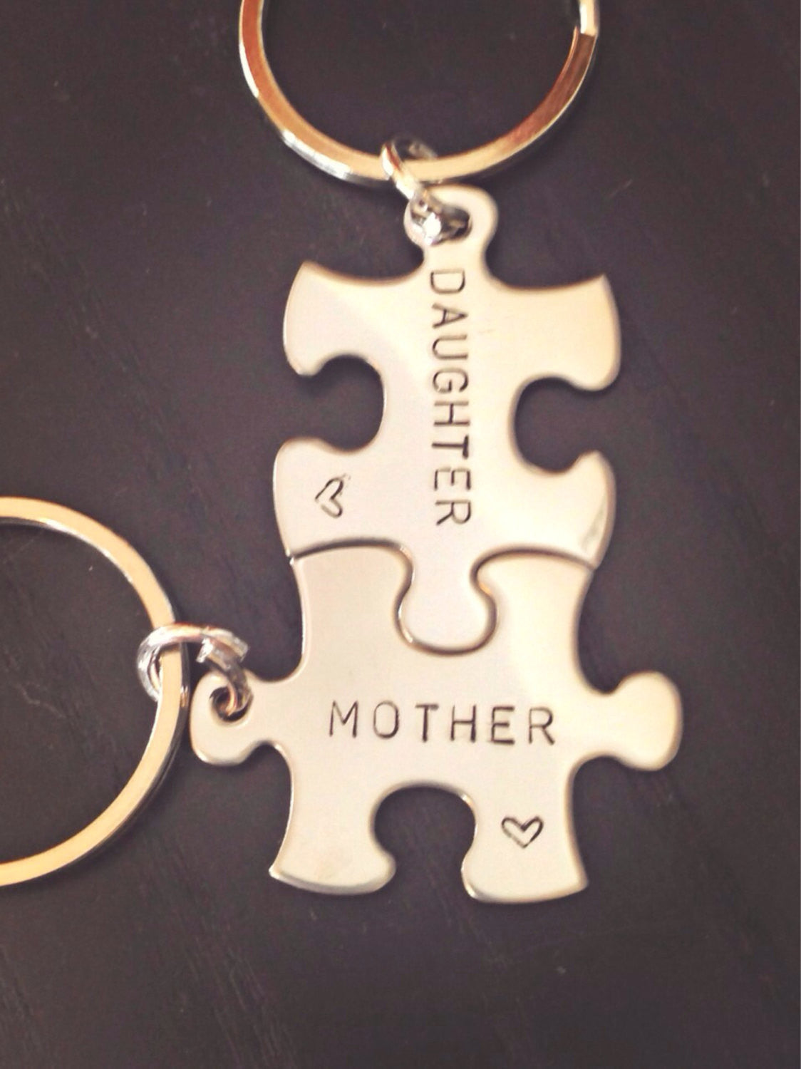 Mother Daughter Gifts-, Mother Daughter Keychain-, Valentine Mother Daughter, Mother's Day Gift -, Personalized Keychains-, natashaaloha - Natashaaloha, jewelry, bracelets, necklace, keychains, fishing lures, gifts for men, charms, personalized, 