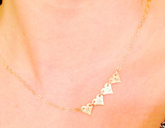 Mother Daughter Necklace,Best Fiend Jewelry, Heart Necklace, Grandma Necklace, Mom Necklace, Mother of the Bride Gitfs - Natashaaloha, jewelry, bracelets, necklace, keychains, fishing lures, gifts for men, charms, personalized,