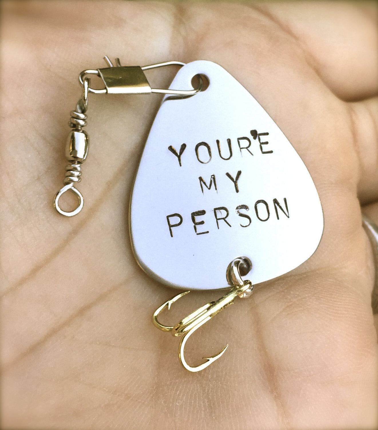 Fishing Lures, Your'e My Person, Father Of the Bride Fishing Lure, Forever Your Little Girl, My Reel True Love, Father's Day Gift, Gifts Men - Natashaaloha, jewelry, bracelets, necklace, keychains, fishing lures, gifts for men, charms, personalized, 