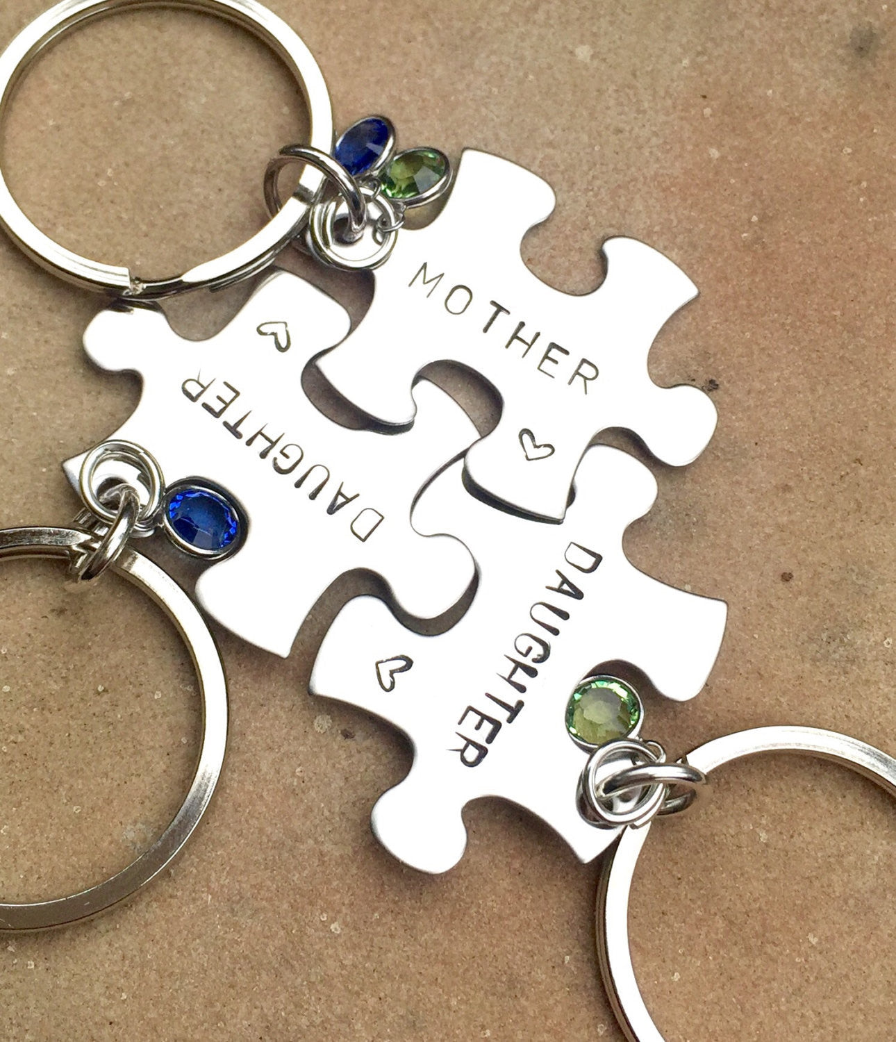 Mother Daughter Gifts, Mother Daughter Puzzle Key chains, Gifts for mom, Gifts for Daughter, natashalaoha - Natashaaloha, jewelry, bracelets, necklace, keychains, fishing lures, gifts for men, charms, personalized, 