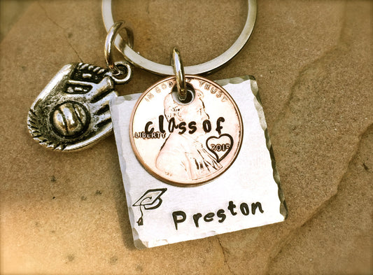 Sport Team Keychain, Personalized Sports Keychains - Natashaaloha, jewelry, bracelets, necklace, keychains, fishing lures, gifts for men, charms, personalized,