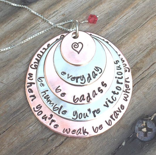 Inspirational Cancer Necklace - Natashaaloha, jewelry, bracelets, necklace, keychains, fishing lures, gifts for men, charms, personalized,