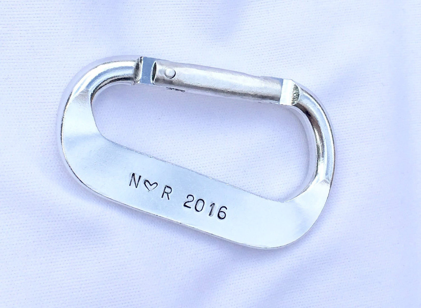 Personalized Carabiner, Featured in US Weekly, Boyfriend Gift, Fathers Day Gift, Coordinance Carabiner, natashaaloha - Natashaaloha, jewelry, bracelets, necklace, keychains, fishing lures, gifts for men, charms, personalized, 