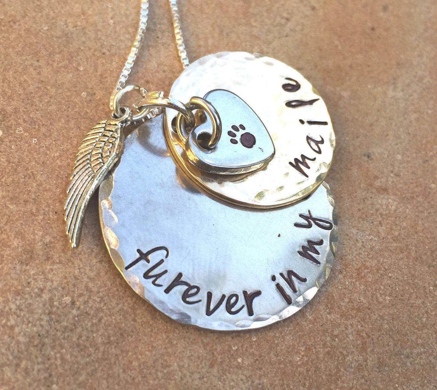 Pet Memorial Necklace - Natashaaloha, jewelry, bracelets, necklace, keychains, fishing lures, gifts for men, charms, personalized, 