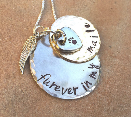 Pet Memorial Necklace - Natashaaloha, jewelry, bracelets, necklace, keychains, fishing lures, gifts for men, charms, personalized,
