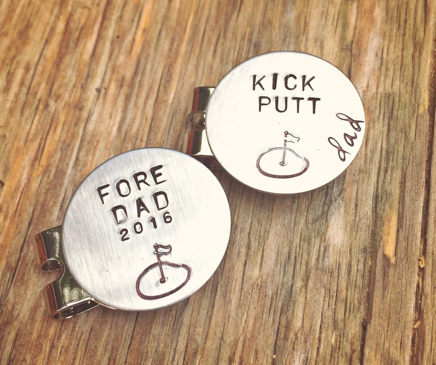 Golf Marker, Boyfriend Gifts, Golf Gifts, Husband Gift, Personalized Golf Marker, Hat Clip, Gifts for Dad, natashaaloha - Natashaaloha, jewelry, bracelets, necklace, keychains, fishing lures, gifts for men, charms, personalized, 