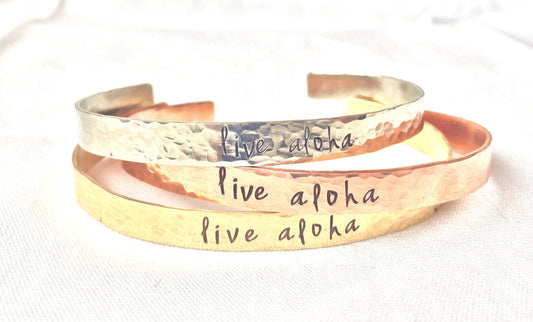 Live Aloha Bracelet, Christmas Gifts - Natashaaloha, jewelry, bracelets, necklace, keychains, fishing lures, gifts for men, charms, personalized,