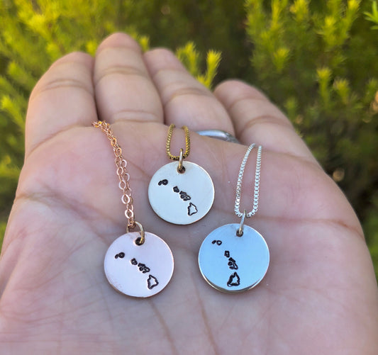 Hawaii Necklace - Natashaaloha, jewelry, bracelets, necklace, keychains, fishing lures, gifts for men, charms, personalized,